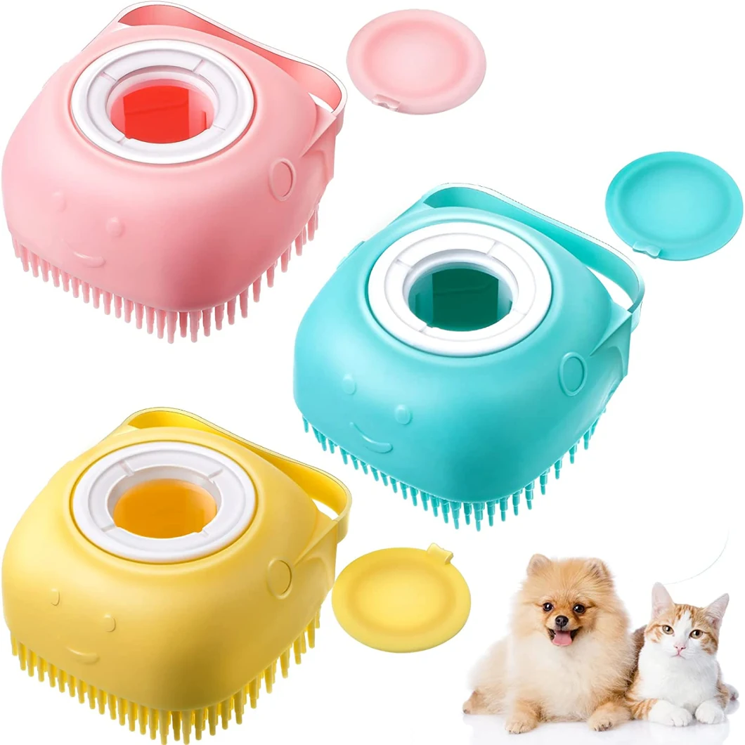 Brushes Body Exfoliator Massage Baby Cleaning Dispenser Brush Soft Silicone Bath