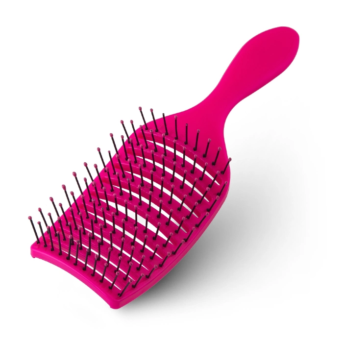 Curved Styling Brush for Wet and Dry Hair