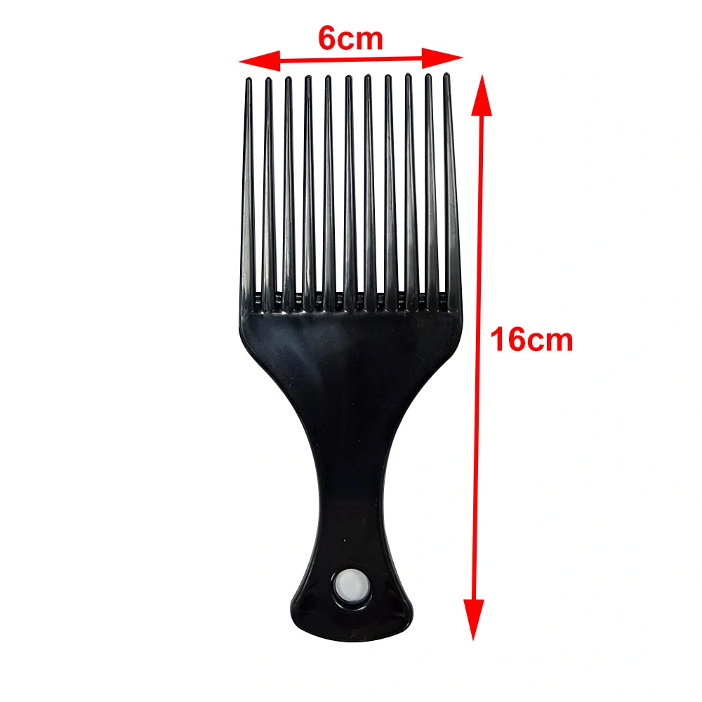 Hairdressing Tool Fluffy Texture Comb Curling Comb African Curly Hair Styling Comb