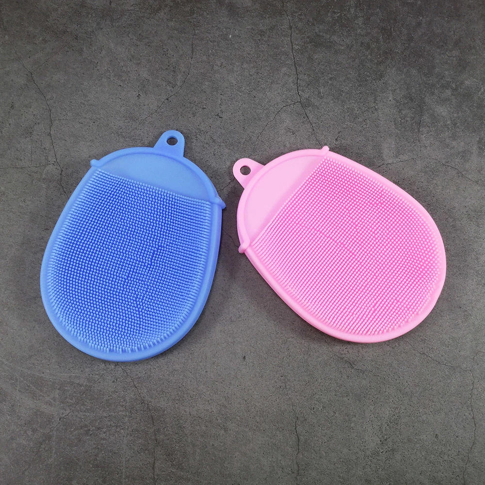 Silicone Hair Massager Baby Body Shower Bath Brush